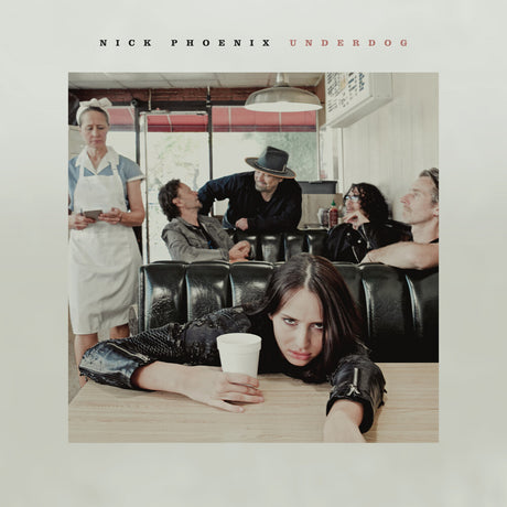 the album cover for Nick Phoenix - Underdog (Blue) [Colored Vinyl]