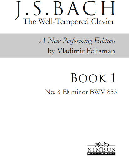 Bach,j.s. / Feltsman,vladimir - Book 1 - No. 8 Eb Minor - Books