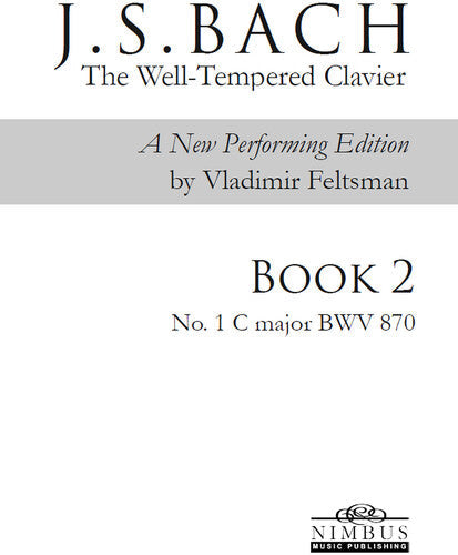 Bach,j.s. / Feltsman,vladimir - Book 2 - No. 1 C Major - Books