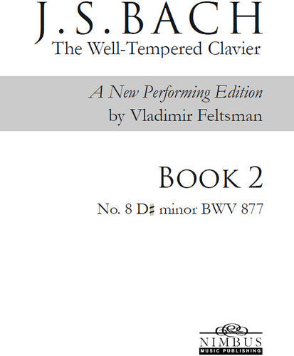 Bach,j.s. / Feltsman,vladimir - Book 2 - No. 8 D# Minor - Books
