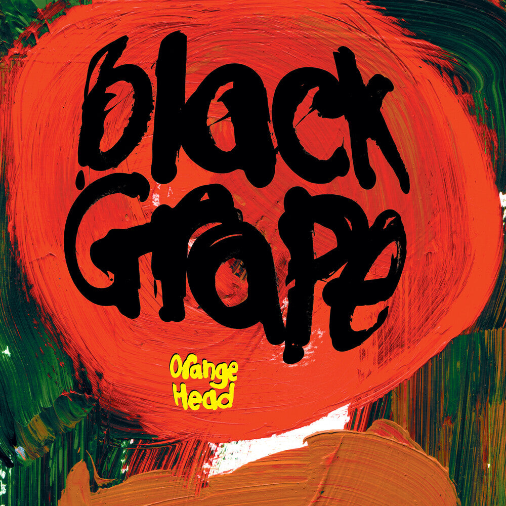 the album cover for Black Grape - Orange Head (Blk) [Colored Vinyl] (Org) (Uk)