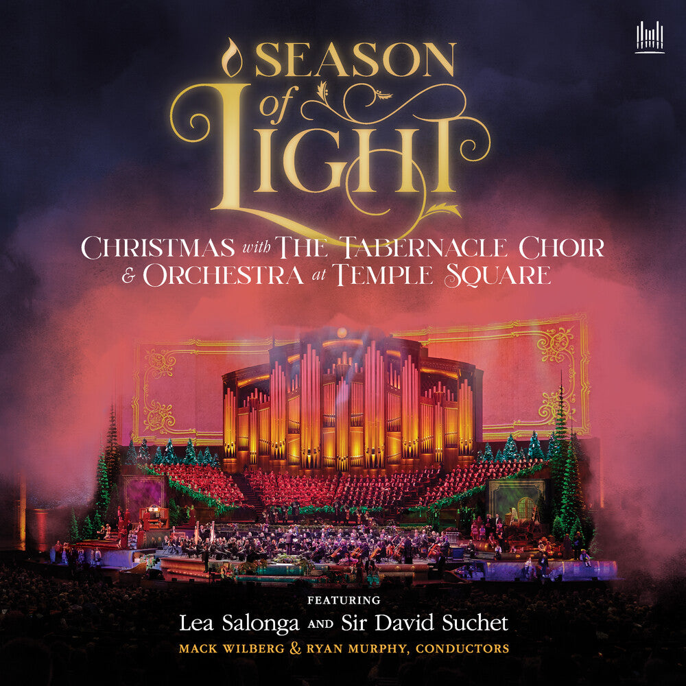 the album cover for Tabernacle Choir At Temple Square - Season Of Light- Christmas With The Tabernacle Cho