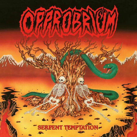the album cover for Opprobrium - Serpent Temptation - Red [Colored Vinyl] (Red)