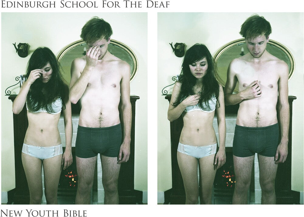 the album cover for Edinburgh School for the Deaf - New Youth Bible [Colored Vinyl] (Slv) (Aniv)