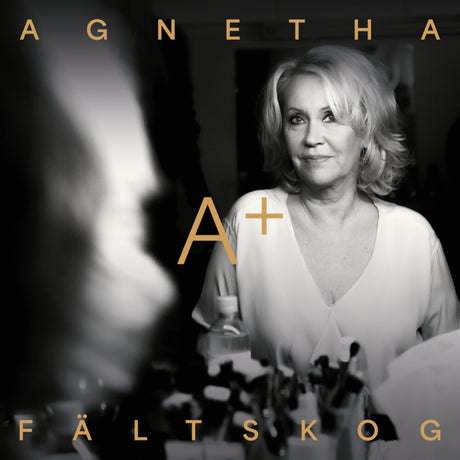 the album cover for Agnetha Fältskog - A+ [White LP]