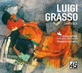 the album cover for Luigi Grasso - Dantesca