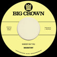 the album cover for Brainstory - Nobody But You b/w Gift Of Life [Vinyl Single]
