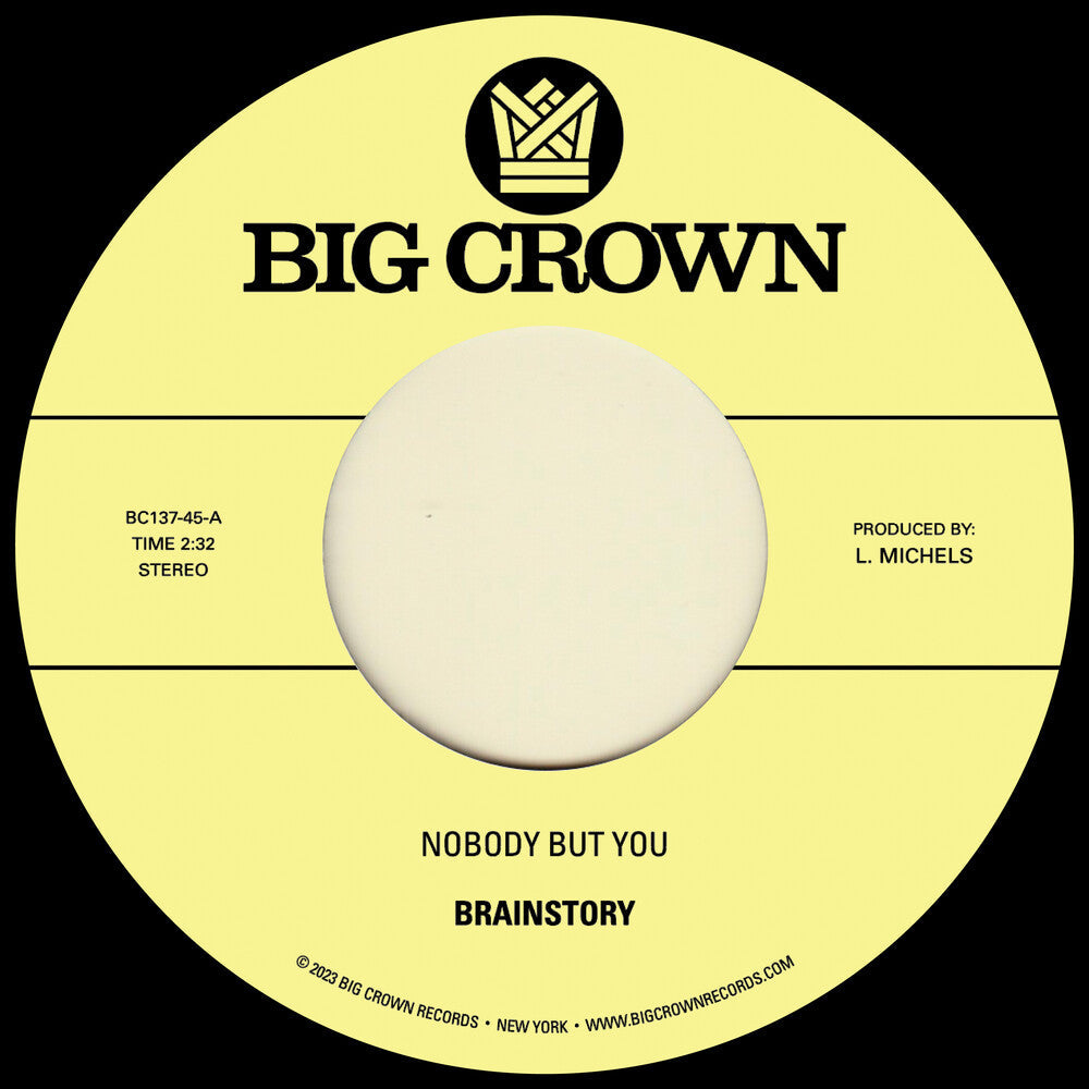 Brainstory - Nobody But You b/w Gift Of Life [Vinyl Single]