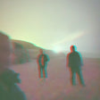 the album cover for Duster - Remote Echoes [Clear w/ Sea Blue & Ruby Splatter LP]