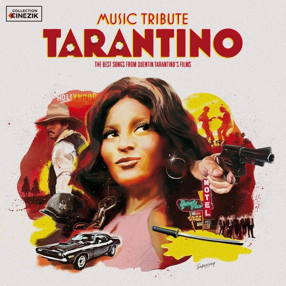 the album cover for Cinezik Tarantino / Various (Fra) - Cinezik Tarantino / Various (Fra)