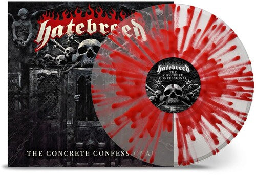 The Concrete Confessional - Clear Red Splatter (Vinyl)