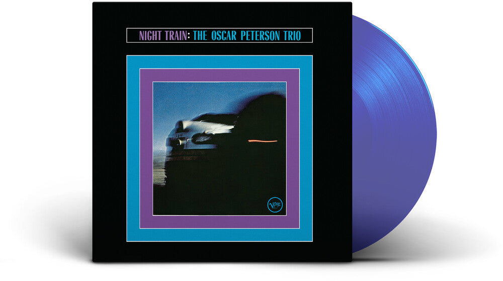 the album cover for Oscar Peterson  Trio - Night Train [Colored Vinyl] [Limited Edition] (Hol)