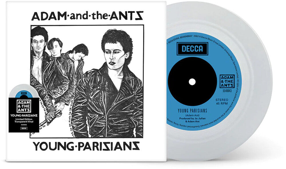 Adam & The Ants - Young Parisians [Clear Vinyl] [Limited Edition] (Uk)