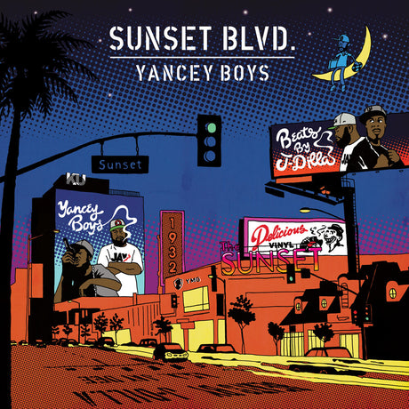 the album cover for Yancey Boys - Sunset Blvd