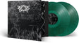 the album cover for Xasthur - Other Worlds Of The Mind - Green-Black Marble