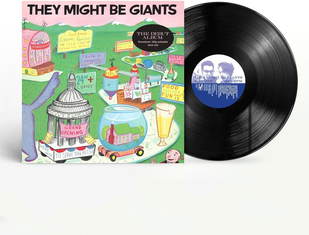 the album cover for They Might Be Giants - They Might Be Giants