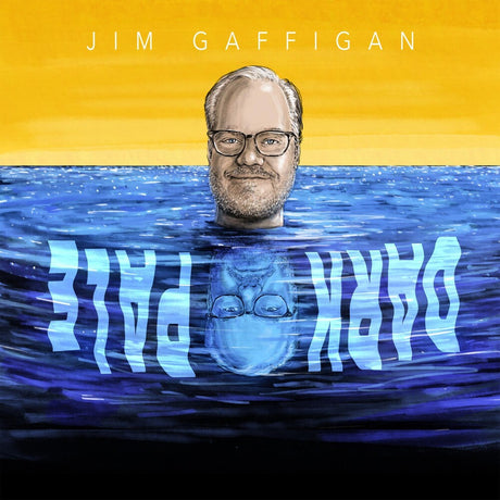 the album cover for Jim Gaffigan - Dark Pale [LP]