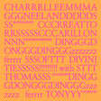 the album cover for Charlemagne Palestine - CHARRRLLEEMMMA GGGNEELANDDDDDS SS"""""" CCCRREATTO RRSSSSSCCCARILLON NNN"""""""" DINGGGDONGGGDINGGGzzzzzzz ferrrr SSSOFTTT DIVIN