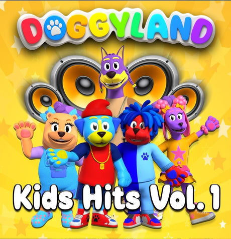 the album cover for Doggyland - Kids Hits Vol 1 [Colored Vinyl] [Limited Edition]