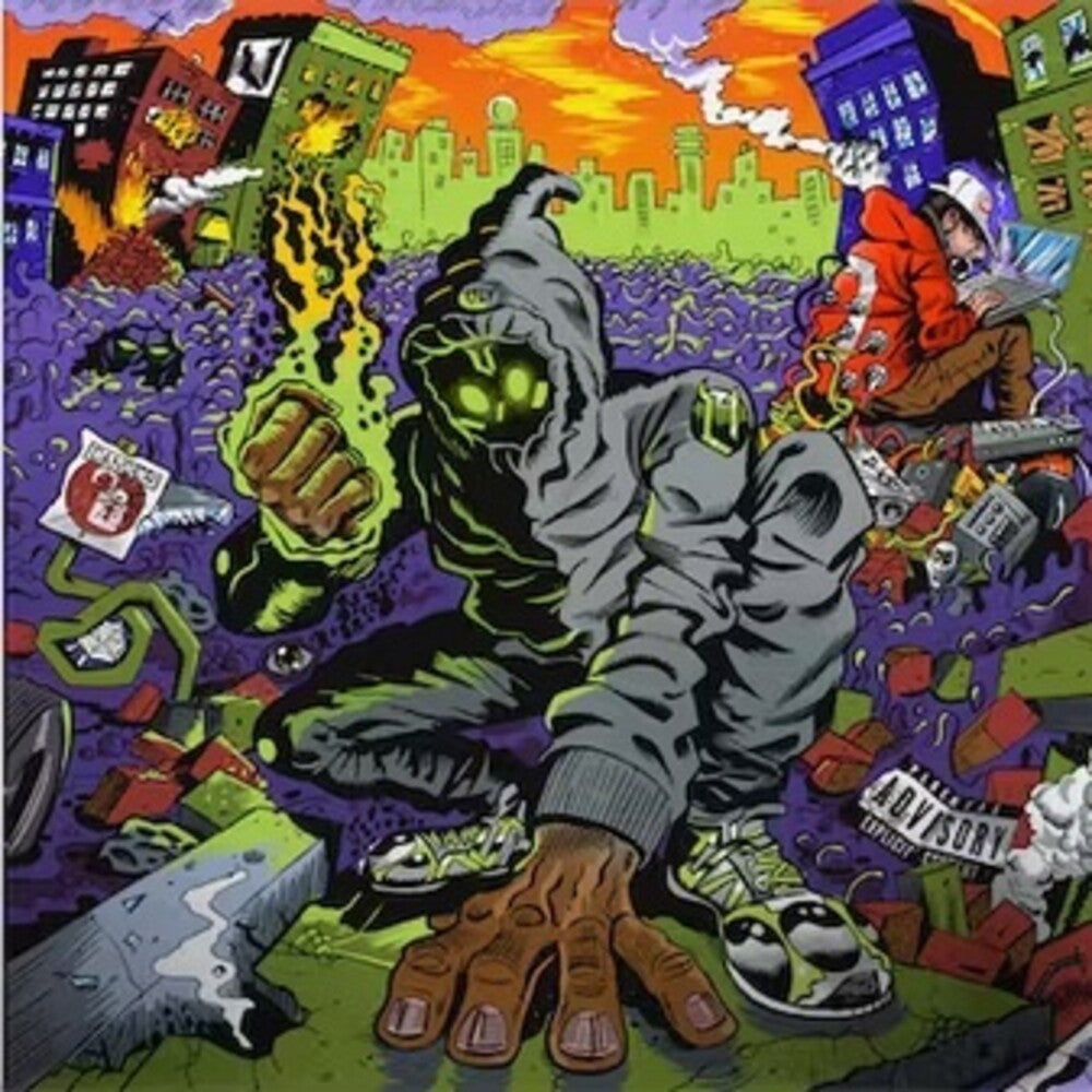 the album cover for Denzel Curry - Unlocked (Definitive Edition) [Colored Vinyl] [Limited Edition] (Pict)