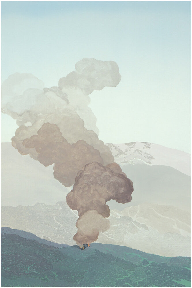 the album cover for Sun June - Somewhere - Cloudy Blue (Blue) [Colored Vinyl]