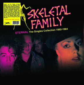 the album cover for Skeletal Family - Eternal: The Singles Collection 1982-1984 [Colored Vinyl]