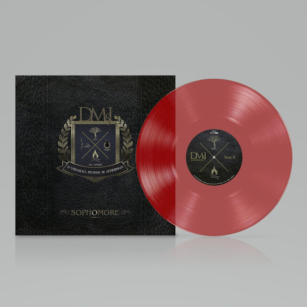 the album cover for D’Virgilio, Morse & Jennings - Sophomore [Limited Edition Red LP]