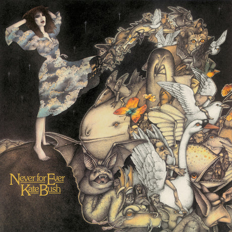 the album cover for Kate Bush - Never For Ever: Remastered [LP]