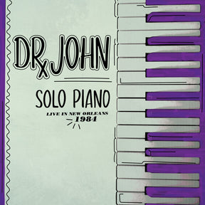 the album cover for Dr. John - Solo Piano Live In New Orleans 1984 [180 Gram] (Purp)