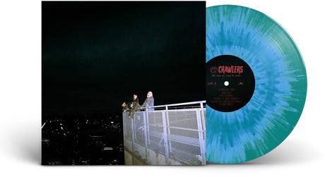 the album cover for Crawlers - The Mess We Seem To Make [Blue Splatter Alternate Cover LP]