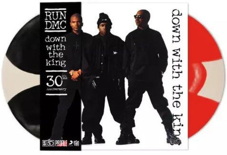 the album cover for Run-Dmc - Down With The King: 30th Anniversary [Colored Vinyl] [Limited Edition]