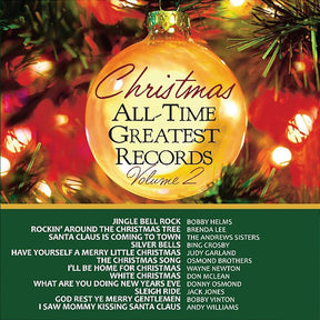 the album cover for Christmas All-Time Greatest Records, Vol. 2 / Var - Christmas All-Time Greatest Records, Vol. 2 / Var