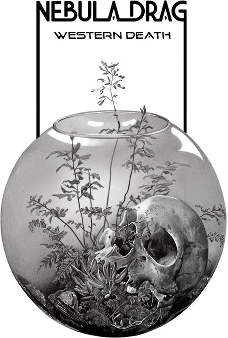 the album cover for Nebula Drag - Western Death