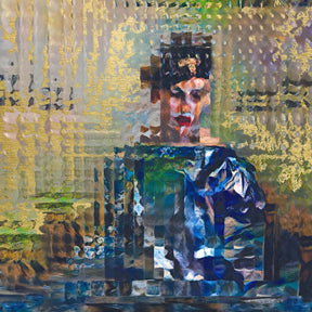 the album cover for Glasser - Crux