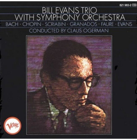 the album cover for Bill Evans - With Symphony Orchestra
