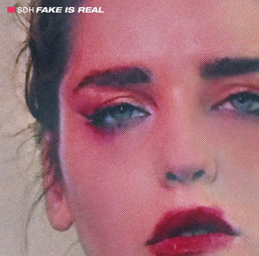 the album cover for Sdh - Fake Is Real [Colored Vinyl] [Limited Edition] (Pnk) (Uk)