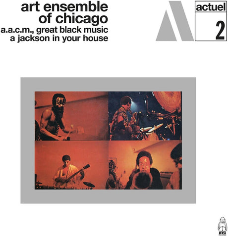 the album cover for Art Ensemble Of Chicago - Jackson In Your House [Colored Vinyl] (Uk)