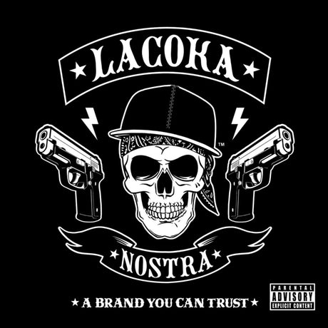 the album cover for La Coka Nostra - Brand You Can Trust [Clear Vinyl] (Purp)