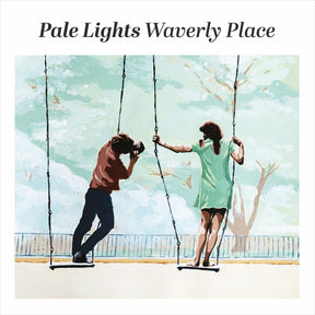 the album cover for Pale Lights - Waverly Place