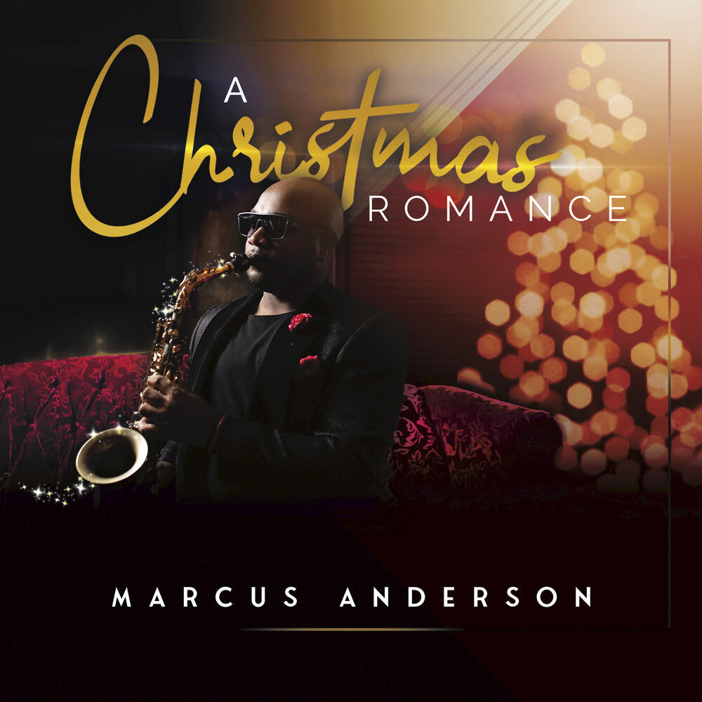 the album cover for Marcus Anderson - Christmas Romance