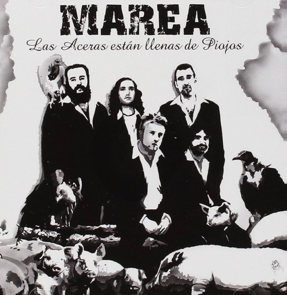 the album cover for Marea - Las Aceras Estan Llenas De Pio (Hol)