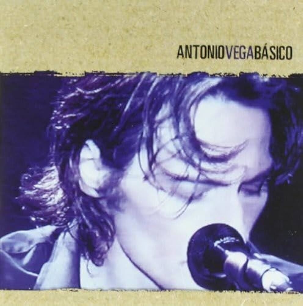 the album cover for Antonio Vega - Basico (Hol)