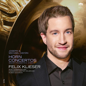 the album cover for Haydn / Mozart / Klieser - Hornkonzerte [Reissue]