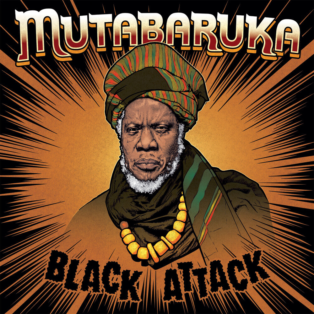 the album cover for Mutaburak - Black Attack