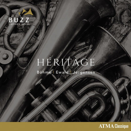 the album cover for Buzz Brass - Heritage