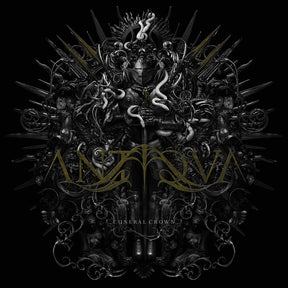 the album cover for Antiqva - Funeral Crown [Colored Vinyl] (Wht)