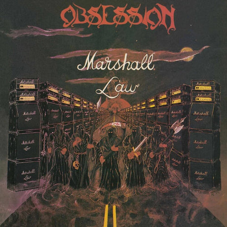 the album cover for Obsession - Marshall Law - Red [Colored Vinyl] (Red)