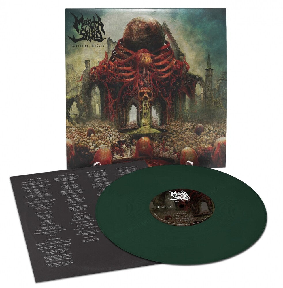 the album cover for Morta Skuld - Creation Undone - Green Vinyl [Colored Vinyl] (Grn) (Ofgv)