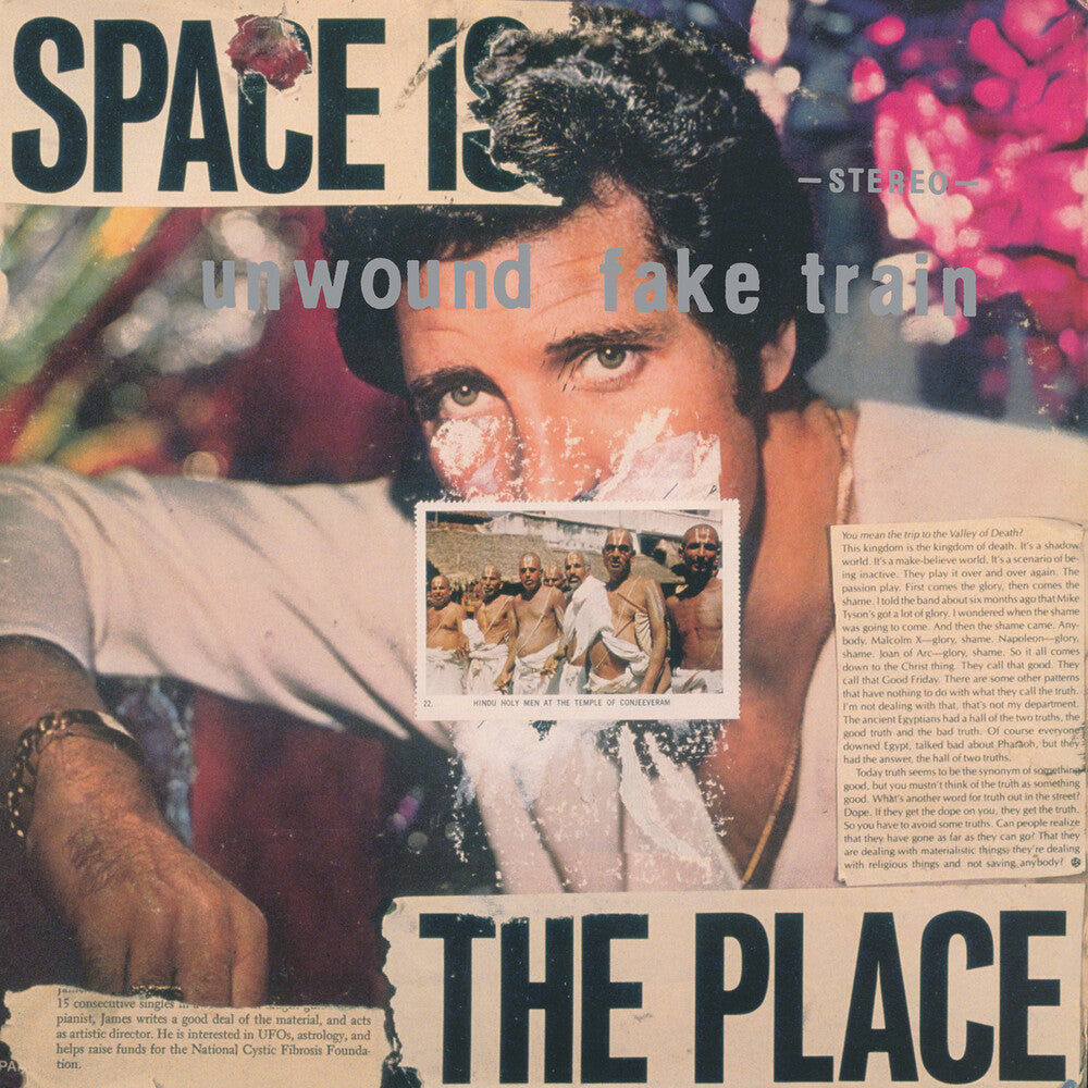 the album cover for Unwound - Fake Train [Colored Vinyl] (Pnk)