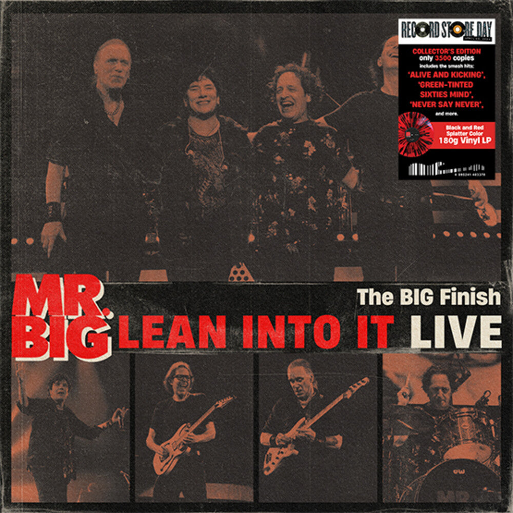 Big Finish - Lean Into It Live (Rsd) (Blk) [Colored Vinyl]